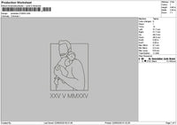 Photoline 2206 Embroidery File 6 sizes
