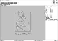 Photoline 2206 Embroidery File 6 sizes