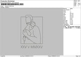 Photoline 2206 Embroidery File 6 sizes