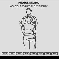 Photoline 2109 Embroidery File 6 sizes