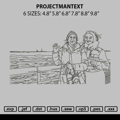 Photoline 2310 Embroidery File 6 sizes