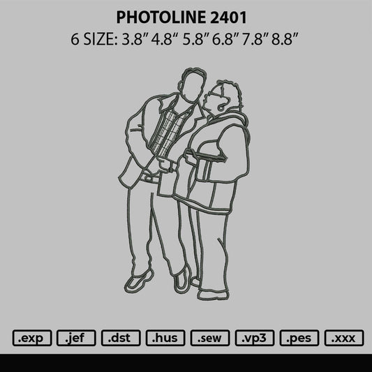 Photoline 2401 Embroidery File 6 sizes