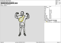 Photoline 2404 Embroidery File 6 sizes