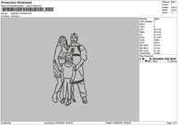 Photoline 2705b Embroidery File 6 sizes