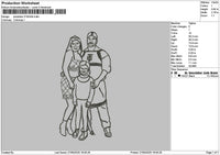 Photoline 2705b Embroidery File 6 sizes