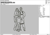 Photoline 2705b Embroidery File 6 sizes