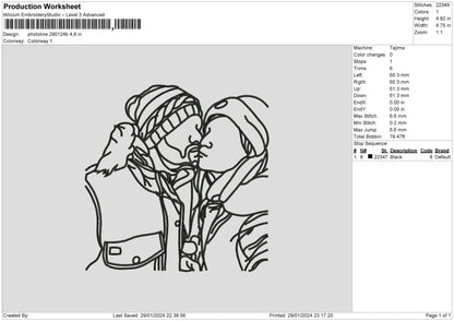 Photoline 2901b Embroidery File 6 sizes