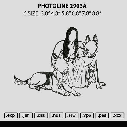Photoline 2903a Embroidery File 6 Sizes
