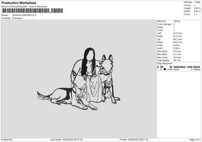Photoline 2903a Embroidery File 6 Sizes