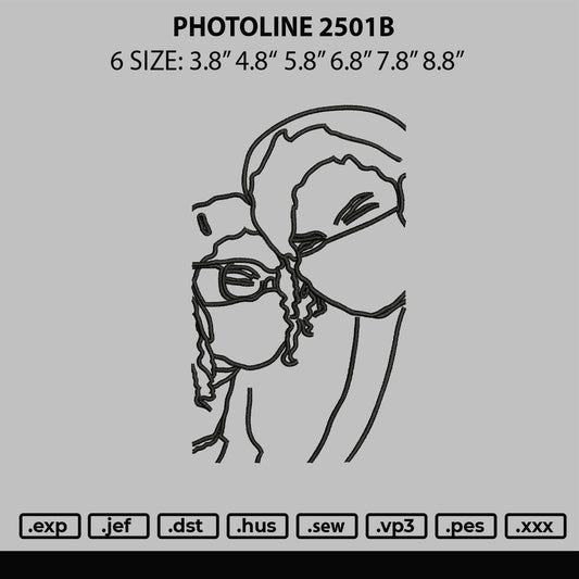 Photoline 2501b Embroidery File 6 sizes