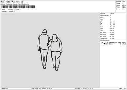 Photoline V101 Embroidery FIle 5 sizes