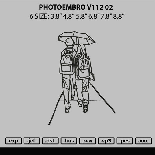 Photoline V112 02 Embroidery File 6 sizes