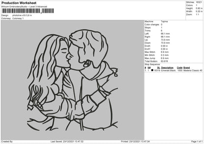 Photoline V33 Embroidery File 4 size