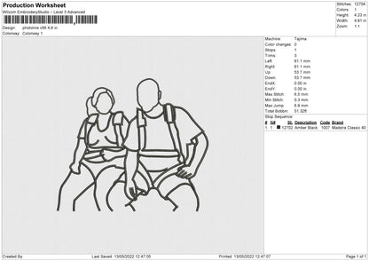 Photoline V56 Embroidery File 4 size