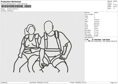 Photoline V56 Embroidery File 4 size