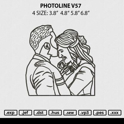 Photoline V57 Embroidery File 4 size