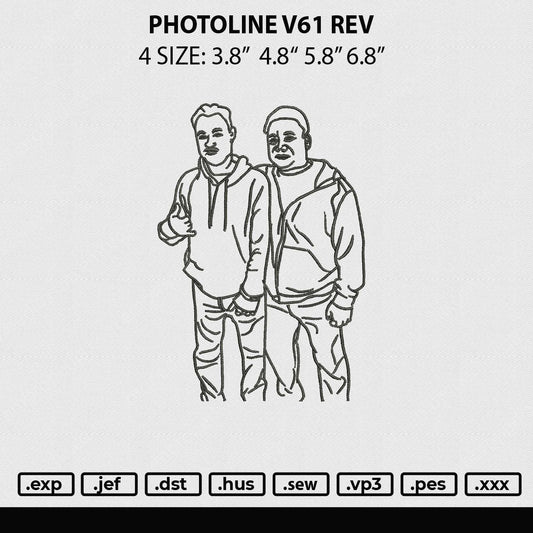 Photoline V61 Embroidery File 4 sizes