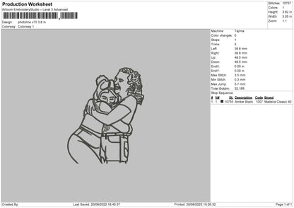 Photoline V70 Embroidery File 5 sizes
