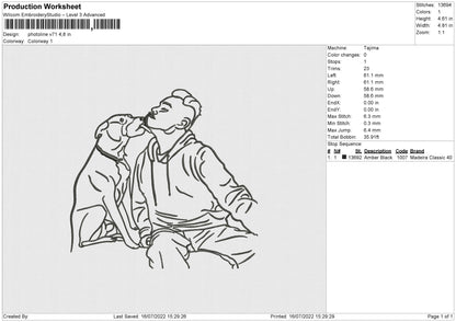 Photoline V71 Embroidery File 4 sizes