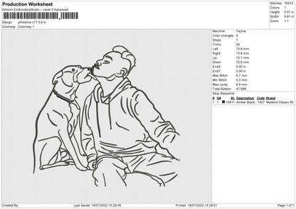 Photoline V71 Embroidery File 4 sizes