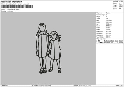Photoline V97 02 Emboidery File 5 sizes