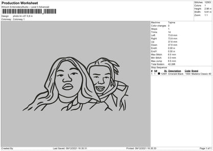 PhotoLine V37 Embroidery File 4 size