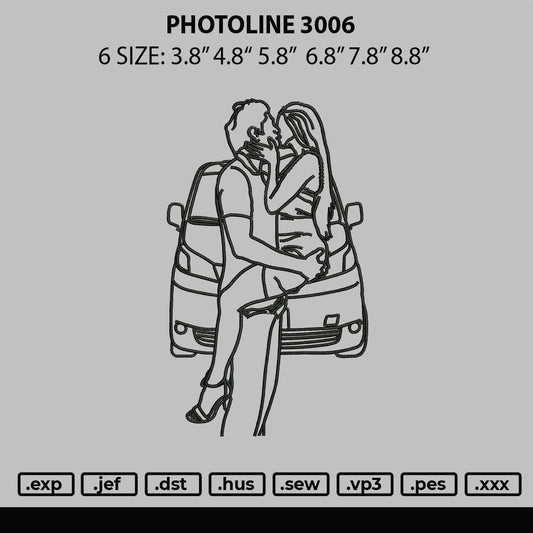 Photoline 3006 Embroidery File 6 sizes