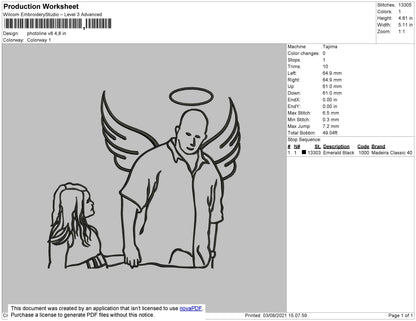 Photoline V8 Embroidery File 4 size