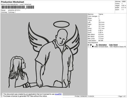Photoline V8 Embroidery File 4 size