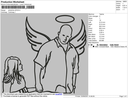 Photoline V8 Embroidery File 4 size