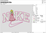 Nike Princess V3 Embroidery File 6 sizes