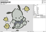 Puppy1712 Embroidery File 6 sizes