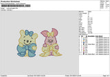 Poohchibi 1611 Embroidery File 6 sizes