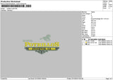 Potrillostext V1 V2 Embroidery 2 Files