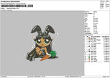 Power Ghotic Embroidery File 6 sizes