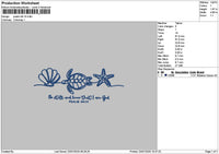 Psalmtext Embroidery File 6 sizes