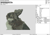 Rabbit 2112 Embroidery FIle 6 sizes