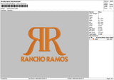 Ramostext 1901 Embroidery File 6 sizes