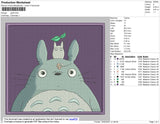 Totoro Embroidery File 4 size