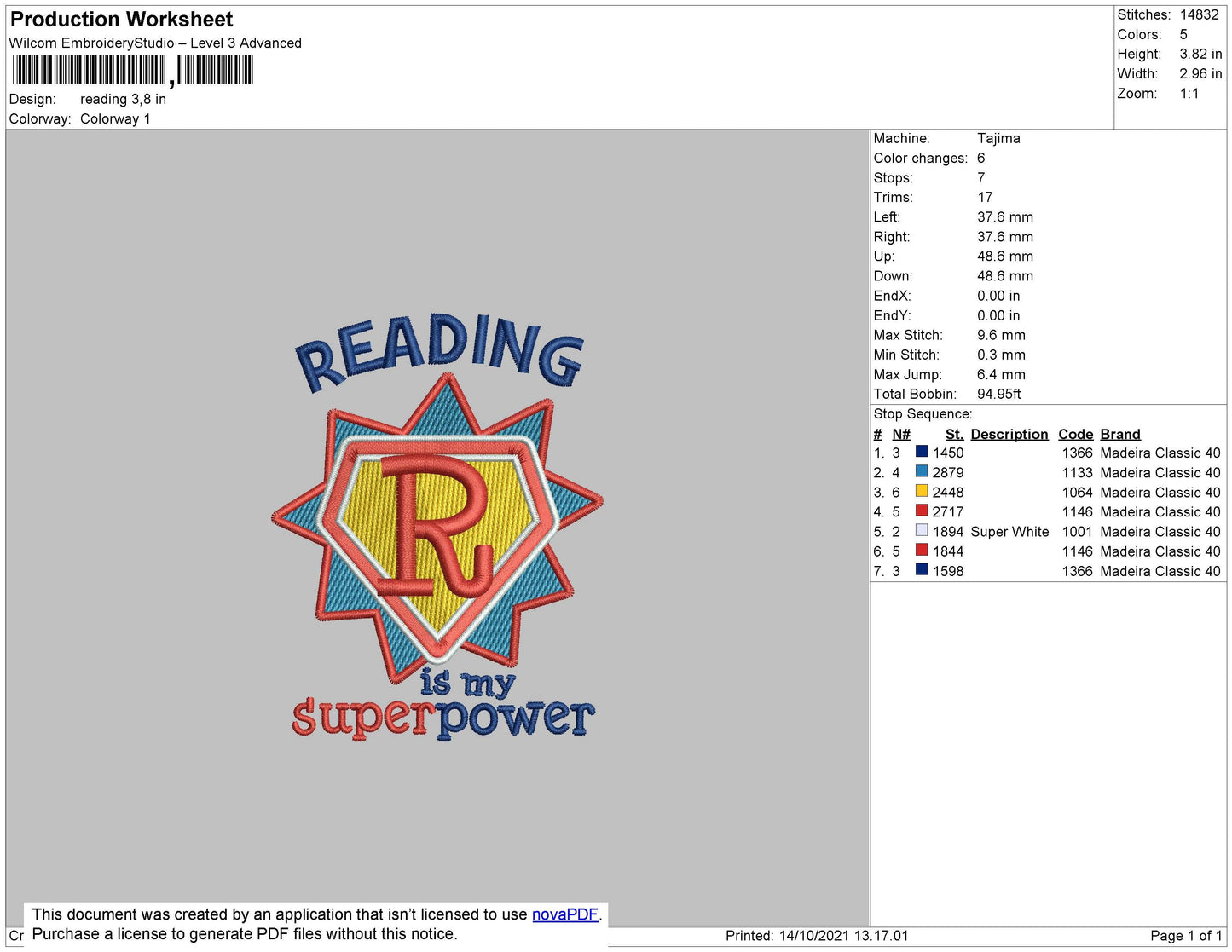 Reading Embroidery File 4 size