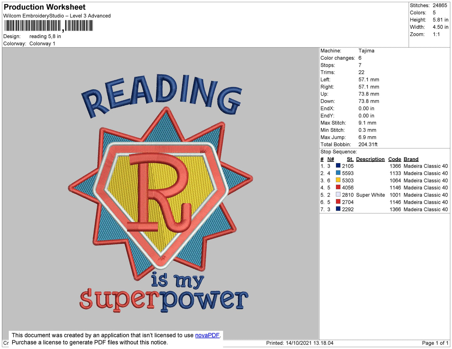 Reading Embroidery File 4 size