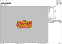 Redgold Embroidery File 6 sizes