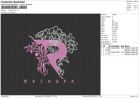 Reinova Embroidery File 4 size