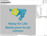 Relay Embroidery File 5 size