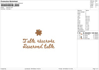 Reserved Able Text Embroidery 2 Files