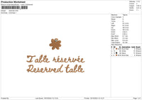 Reserved Able Text Embroidery 2 Files