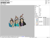 Reunit Embroidery File 4 size