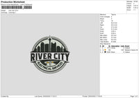 River City Embroidery File 6 sizes