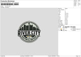 River City Embroidery File 6 sizes