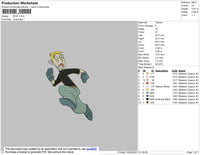 Ron Embroidery File 4 size